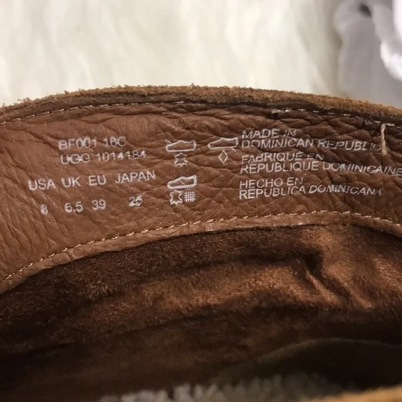 NWOB UGG WRIGHT BELTED ANKLE BOOT SIZE 8M - Picture 8 of 13